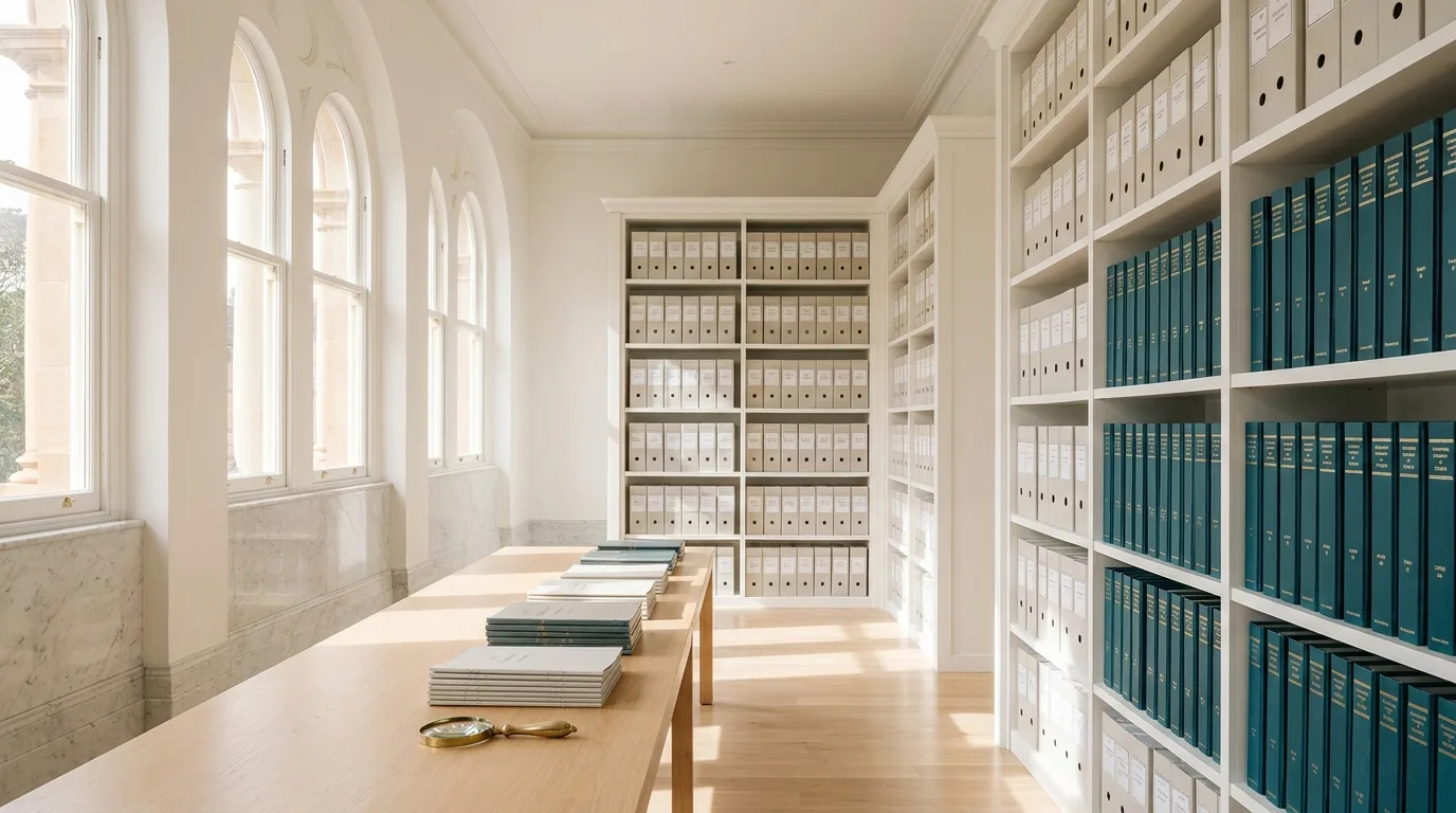 Archive shelving of governance records