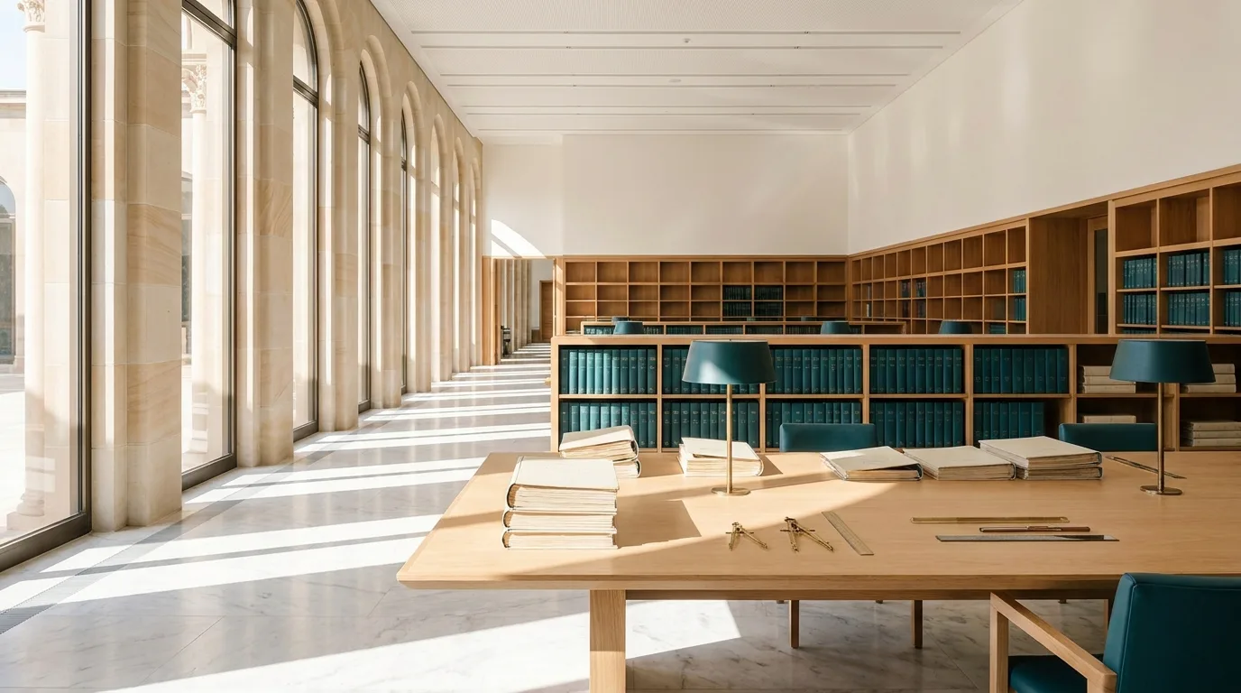 The AHEG Resources reading room - shelves of higher education materials